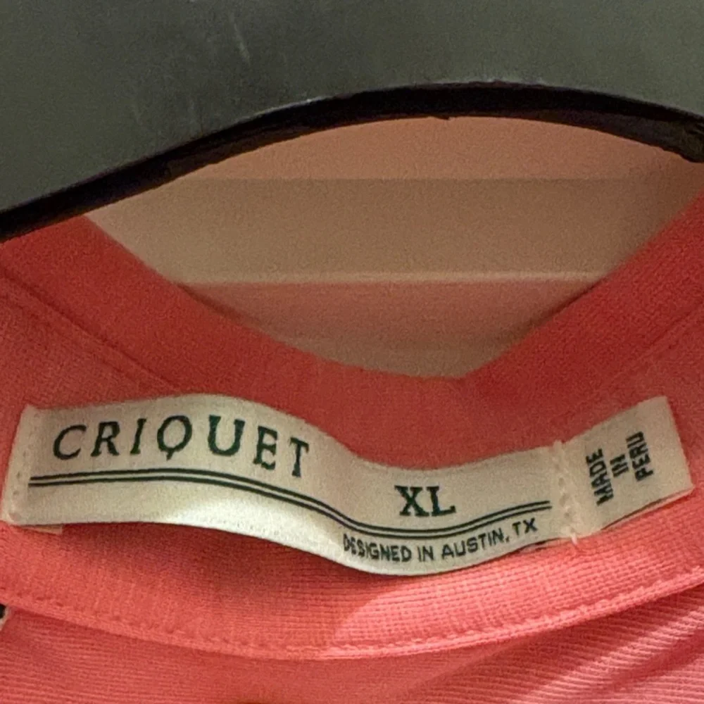 Criquet Men's Pink Polo Shirt like new! - Picture 2 of 3